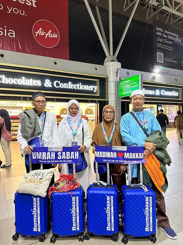 Pakej Umrah Terus Dari Sabah Nur Multazam Travel & Services